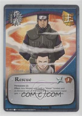 2007 Naruto CCG: Eternal Rivalry - [Base] - 1st Edition #US017 - Rescue