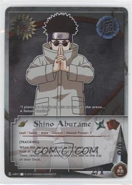 2007 Naruto CCG: Eternal Rivalry - [Base] - Unlimited Wave Foil #NUS011 - Shino Aburame