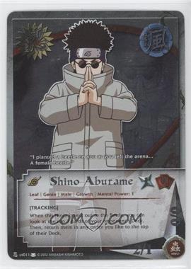 2007 Naruto CCG: Eternal Rivalry - [Base] - Unlimited Wave Foil #NUS011 - Shino Aburame