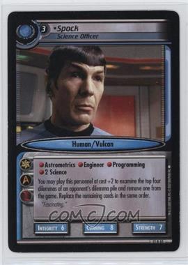 2007 Star Trek CCG: These Are The Voyages - [Base] #12 R 85 - Spock - Science Officer