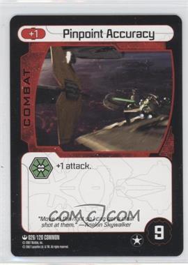 2007 Star Wars: Pocket Model Trading Card Game - Base Set #026 - Pinpoint Accuracy