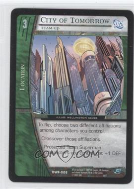 2007 VS System DC World's Finest - Booster Pack [Base] #DWF-026 - City of Tomorrow