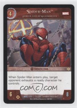 2007 VS System Marvel Legends - Booster Pack [Base] #MVL-177 - Spider-Man
