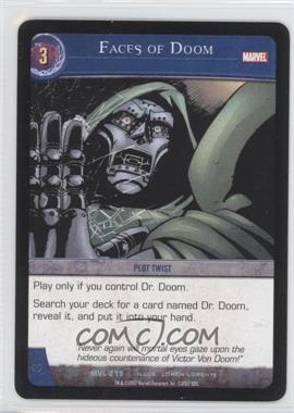 2007 VS System Marvel Legends - Booster Pack [Base] #MVL-215 - Faces of Doom