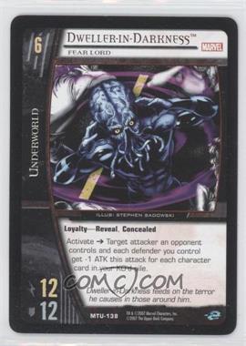 2007 VS System Marvel Team-Up - Booster Pack [Base] #MTU-138 - Dweller-in-Darkness