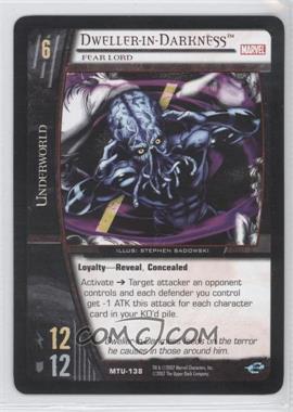 2007 VS System Marvel Team-Up - Booster Pack [Base] #MTU-138 - Dweller-in-Darkness