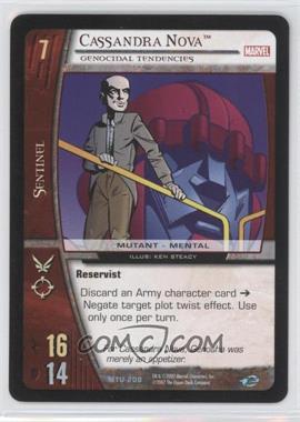 2007 VS System Marvel Team-Up - Booster Pack [Base] #MTU-208 - Cassandra Nova