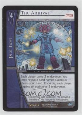 2007 VS System Marvel Team-Up - Booster Pack [Base] #MTU-219 - The Arrival