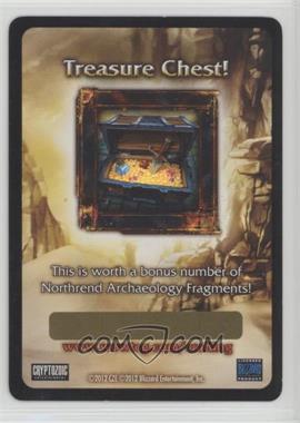 2007 World of Warcraft TCG: - Miscellaneous Tokens and Redemptions #_NoN - Treasure Chest! Northrend Archaeology Fragments