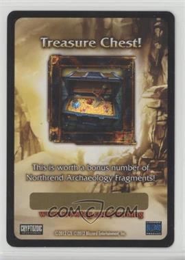 2007 World of Warcraft TCG: - Miscellaneous Tokens and Redemptions #_NoN - Treasure Chest! Northrend Archaeology Fragments