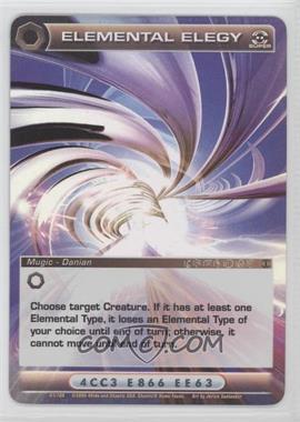 2008 Chaotic TCG - Zenith of the the Hive [Base] - 1st Edition #61 - Elemental Energy (Super Rare)