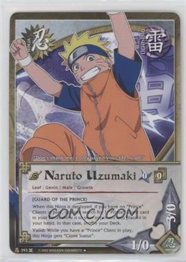2008 Naruto CCG: The Chosen - [Base] - Unlimited #N393 - Naruto Uzumaki