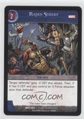 2008 VS System Marvel Evolution - Booster Pack [Base] #MEV-083 - Rapid Strike