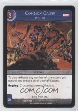 2008 VS System Marvel Evolution - Booster Pack [Base] #MEV-266 - Common Cause