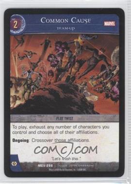 2008 VS System Marvel Evolution - Booster Pack [Base] #MEV-266 - Common Cause