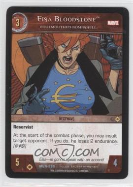 2008 VS System Marvel Universe - Booster Pack [Base] #MUN-265 - Elsa Bloodstone