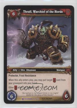 2010 World of Warcraft TCG: Icecrown - Booster Pack [Base] #142 - Thrall, Warchief of the Horde