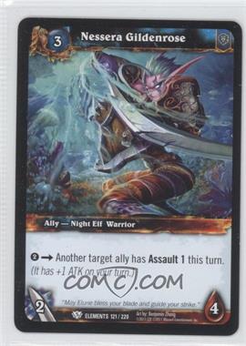 2010 World of Warcraft TCG: War of the Elements - Booster Pack [Base] #121 - Nessera Gildenrose