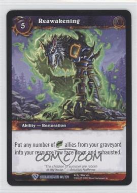 2010 World of Warcraft TCG: Worldbreaker - Base Set #39 - Reawakening