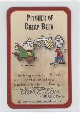 2011 Munchkin Zombies - [Base] #_NoN - Pitcher of Cheap Beer