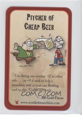 2011 Munchkin Zombies - [Base] #_NoN - Pitcher of Cheap Beer