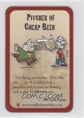 2011 Munchkin Zombies - [Base] #_NoN - Pitcher of Cheap Beer