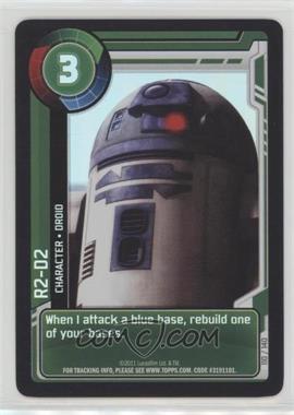 2011 Star Wars: Clone Wars Adventures - Trading Card Game [Base] #110 - R2-D2