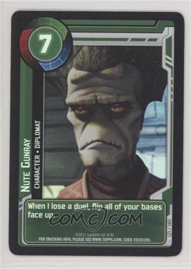 2011 Star Wars: Clone Wars Adventures - Trading Card Game [Base] #121 - Nute Gunray