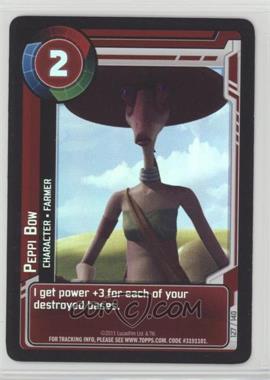 2011 Star Wars: Clone Wars Adventures - Trading Card Game [Base] #127 - Peppi Bow
