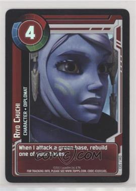 2011 Star Wars: Clone Wars Adventures - Trading Card Game [Base] #135 - Riyo Chuchi