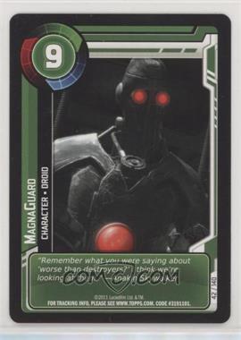 2011 Star Wars: Clone Wars Adventures - Trading Card Game [Base] #42 - Magnaguard