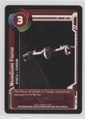 2011 Star Wars: Clone Wars Adventures - Trading Card Game [Base] #64 - MagnaGuard Fighter