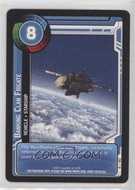 2011 Star Wars: Clone Wars Adventures - Trading Card Game [Base] #8 - Banking Clan Frigate