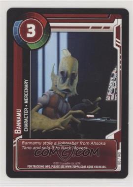 2011 Star Wars: Clone Wars Adventures - Trading Card Game [Base] #80 - Bannamu