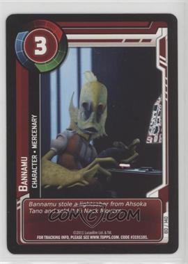 2011 Star Wars: Clone Wars Adventures - Trading Card Game [Base] #80 - Bannamu