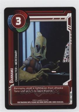 2011 Star Wars: Clone Wars Adventures - Trading Card Game [Base] #80 - Bannamu