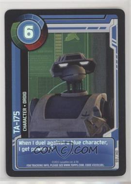 2011 Star Wars: Clone Wars Adventures - Trading Card Game [Base] #99 - TA-175 (foil)