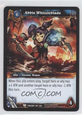2011 World of Warcraft TCG: Twilight of the Dragons - Booster Pack [Base] #105 - Abbie Whizzleblade
