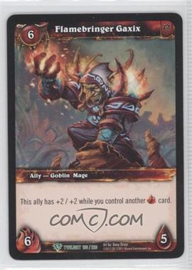2011 World of Warcraft TCG: Twilight of the Dragons - Booster Pack [Base] #136 - Flamebringer Gaxix