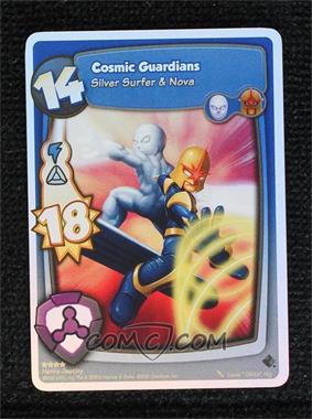 2012 Marvel Superhero Squad - Trading Card Game [Base] #_NON - Cosmic Guardians (Silver Surfer & Nova)