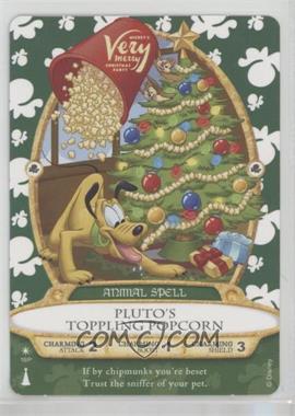 2012 Sorcerers of the Magic Kingdom Trading Cards - [Base] #16/P - Pluto's Toppling Popcorn (Promotional)