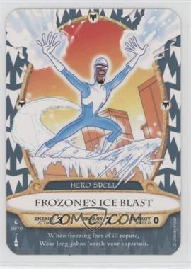 2012 Sorcerers of the Magic Kingdom Trading Cards - Beta - [Base] #28 - Frozone's Ice Blast