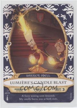 2012 Sorcerers of the Magic Kingdom Trading Cards - Beta - [Base] #48 - Lumiere's Candle Blast