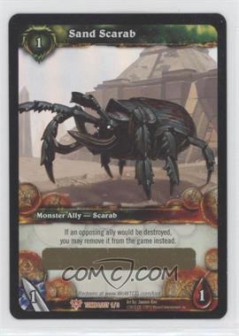 2012 World of Warcraft TCG: Tomb of the Forgotten - Loot/Insert Redemptions #1 - Sand Scarab