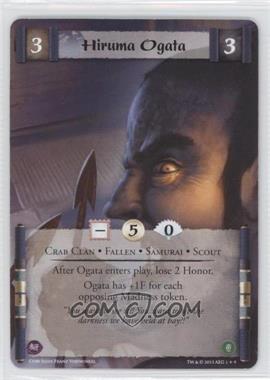 2013 Legend of the Five Rings CCG - Coils of Madness - Exclusive 9 Card Set #1 - Hiruma Ogata