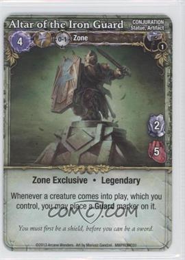 2013 Mage Wars - Assorted Promos #31 - Altar of the Iron Guard