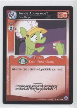 2013 My Little Pony Collectible Card Game - Premiere - [Base] #25 - Auntie Applesauce, Gum Flapper