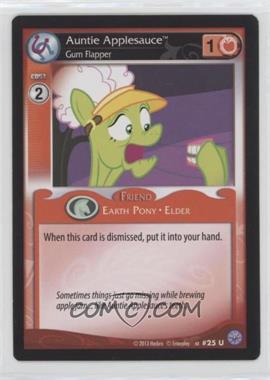 2013 My Little Pony Collectible Card Game - Premiere - [Base] #25 - Auntie Applesauce, Gum Flapper