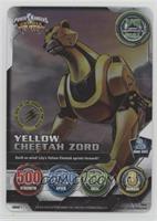 Yellow Cheetah Zord (Foil Stamp)