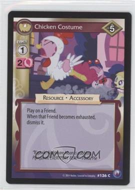 2014 My Little Pony Collectible Card Game - Canterlot Nights - [Base] #136 - Chicken Costume